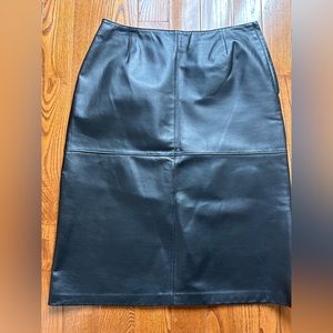 Leather Vintage Skirt